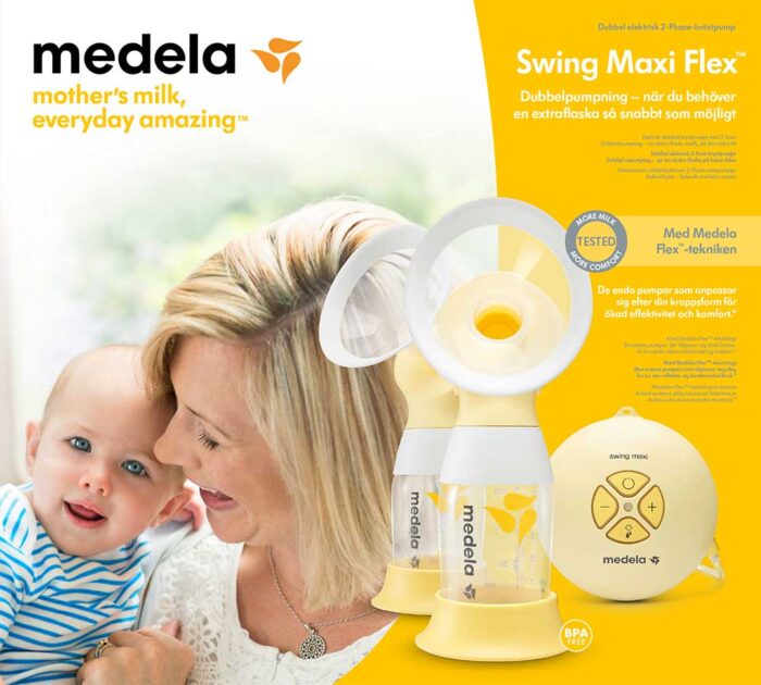 Medela Swing Maxi Flex™ electric 2-Phase double breast pump - Image 4